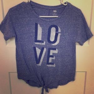 Tie - Front Basic Old Navy Tee Shirt